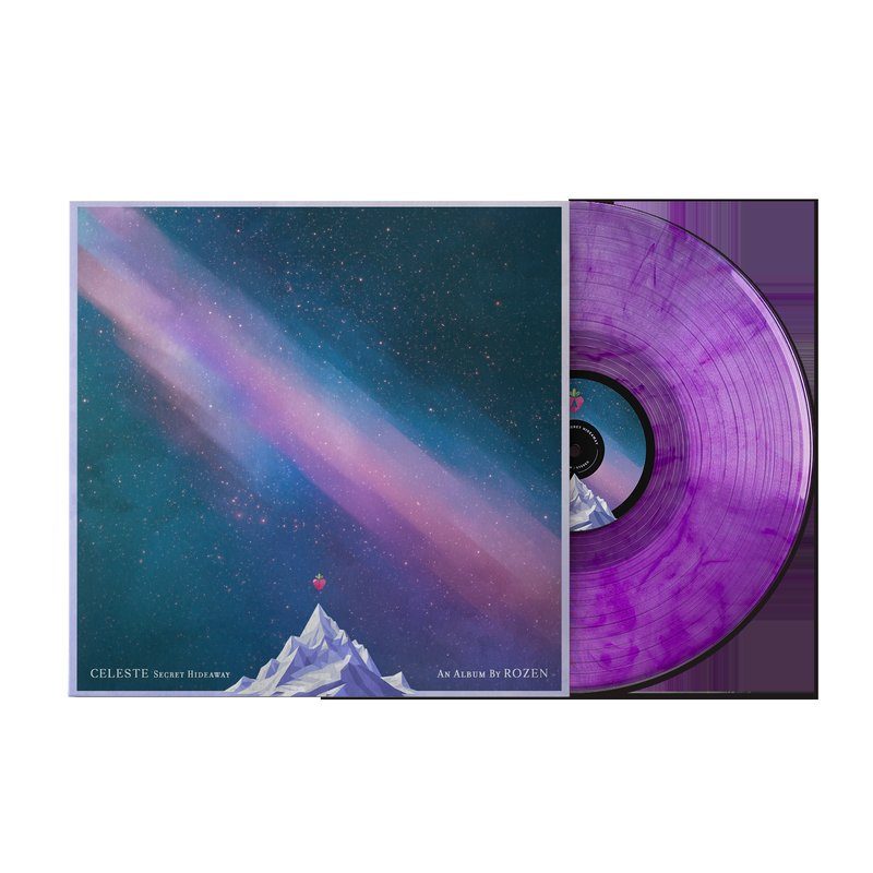 Виниловая пластинка Celeste Secret Hideaway - ROZEN (1xLP Vinyl Record) [Violet Meadow Variant] — обложка
