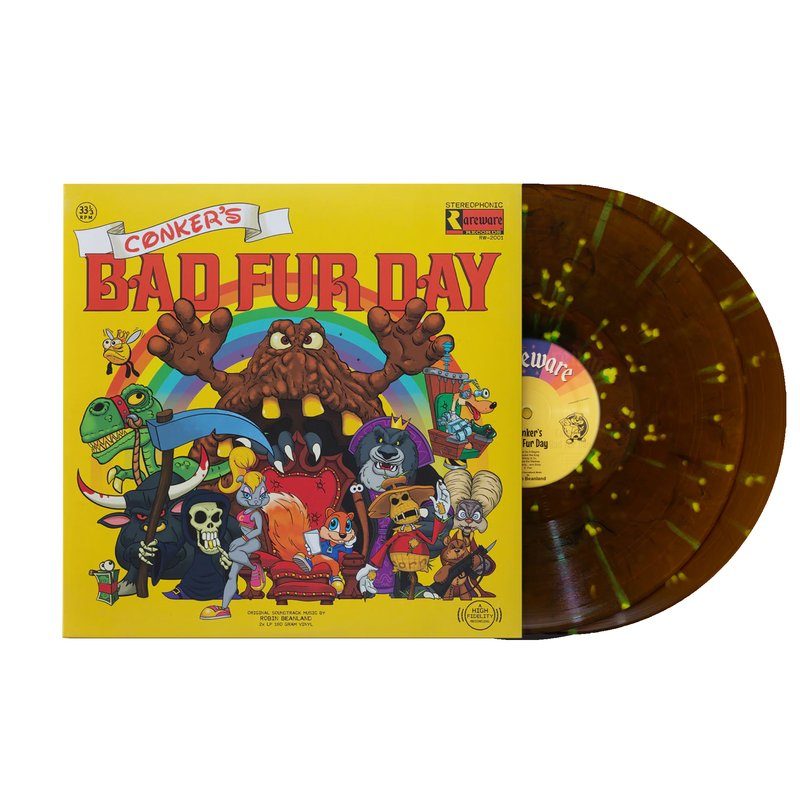 Виниловая пластинка Conker’s Bad Fur Day - Robin Beanland (2xLP Vinyl Record) — обложка