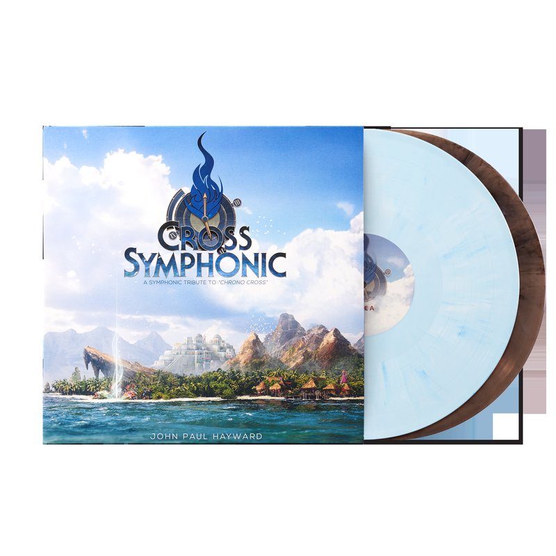 Виниловая пластинка Cross Symphonic - A Symphonic Tribute to Chrono Cross - John Paul Hayward (2x LP Vinyl Record) - First Edition — обложка