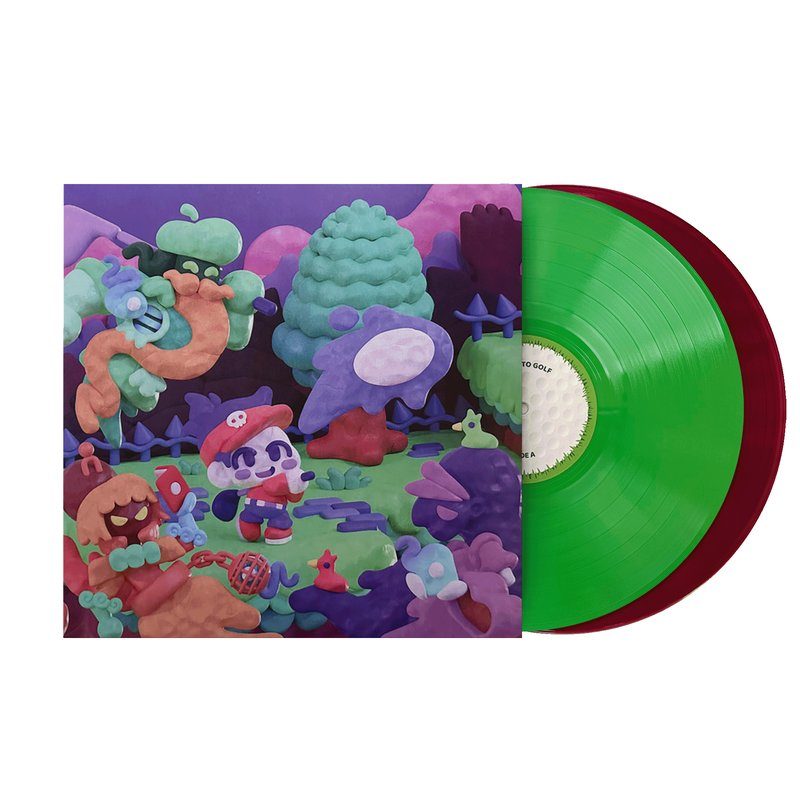 Виниловая пластинка Cursed to Golf (Original Soundtrack) - Mark Sparling (2xLP Vinyl Record) — обложка
