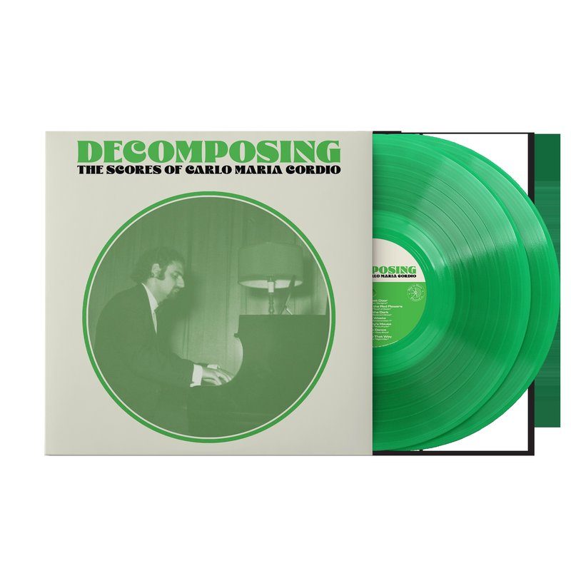 Виниловая пластинка DeComposing: The Music of Carlo Maria Cordio - Carlo Maria Cordio (2xLP Vinyl Record) - Green Vinyl — обложка