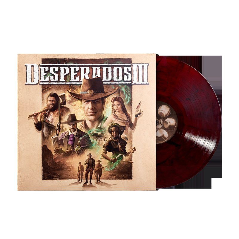 Виниловая пластинка Desperados III (Original Game Soundtrack) - Filippo Beck Peccoz (1xLP Vinyl Record) — обложка