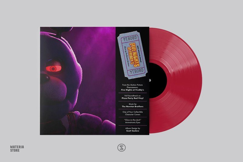 Виниловая пластинка Five Nights at Freddy’s - The Newton Brothers (1xLP Vinyl Record) — обложка