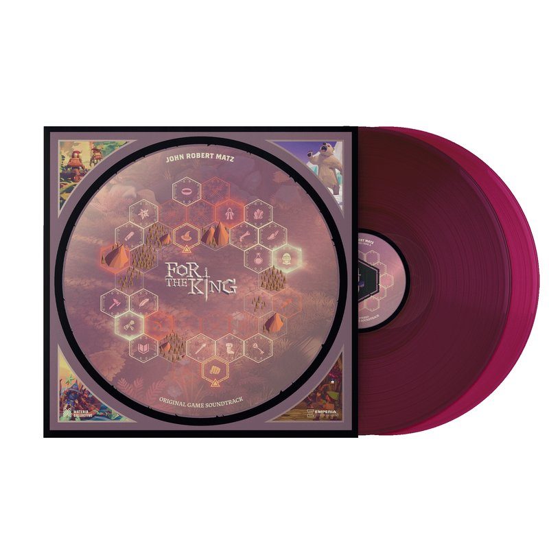 Виниловая пластинка For The King 1+2 (Original Game Soundtracks) - John Robert Matz (2xLP Vinyl Record) — обложка