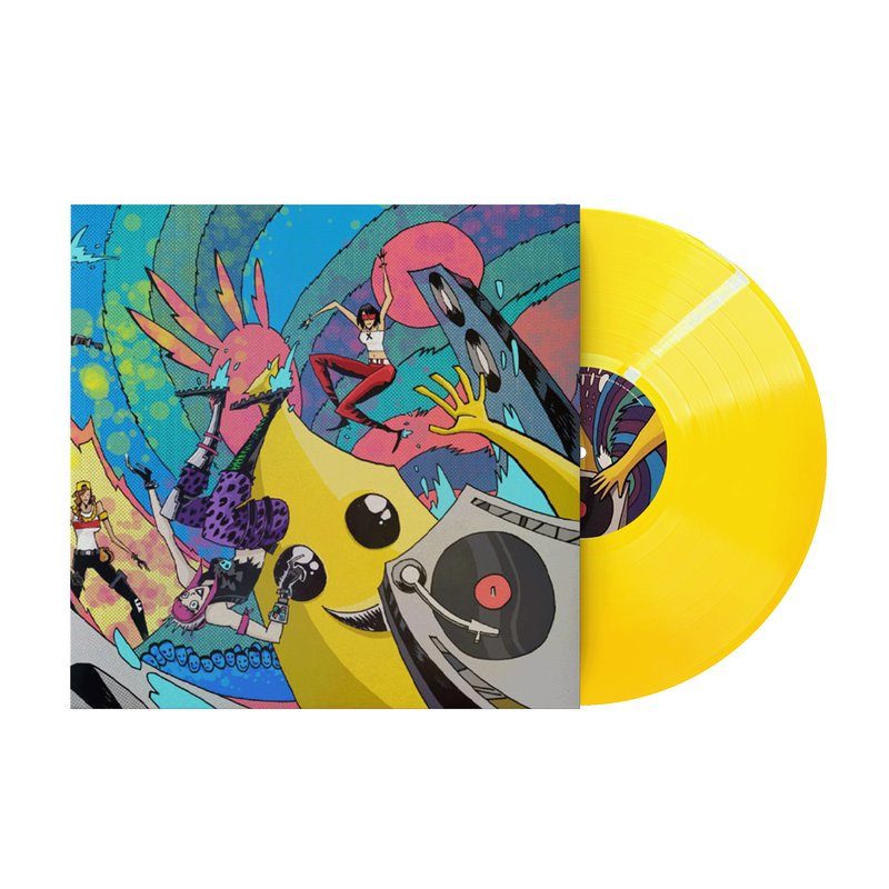 Виниловая пластинка Fortnite: Best of the Lobby Vinyl (1xLP Yellow Vinyl Record) — обложка