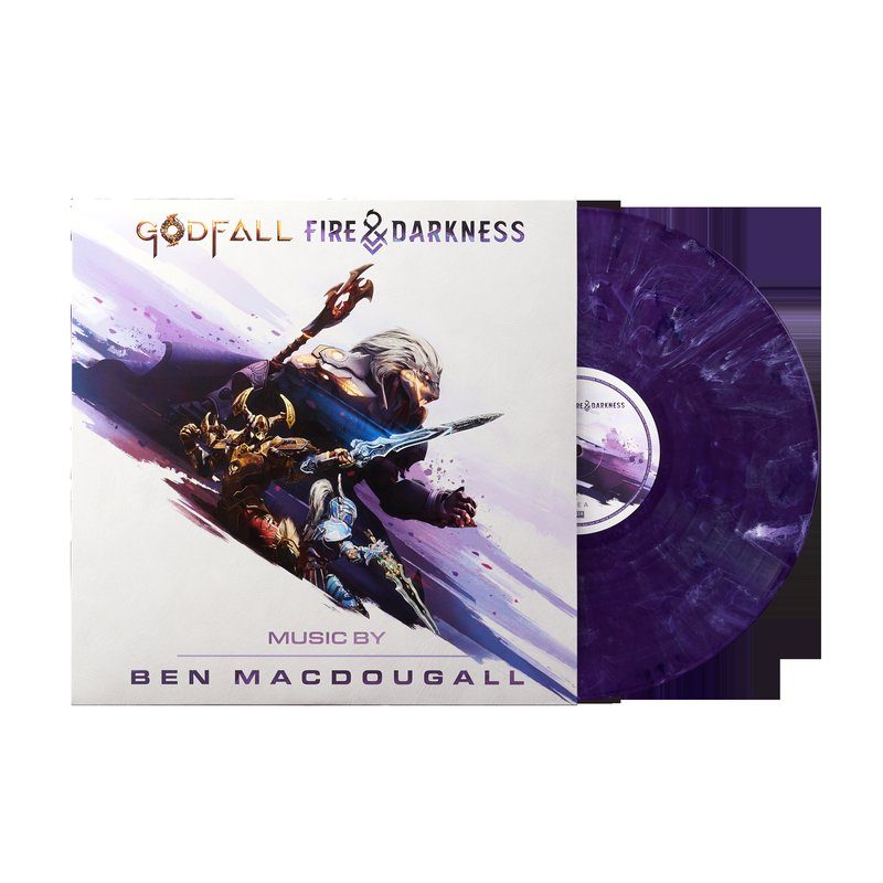 Виниловая пластинка Godfall: Fire & Darkness (Original Video Game Soundtrack) - Benjamin MacDougall (1xLP Vinyl Record) — обложка