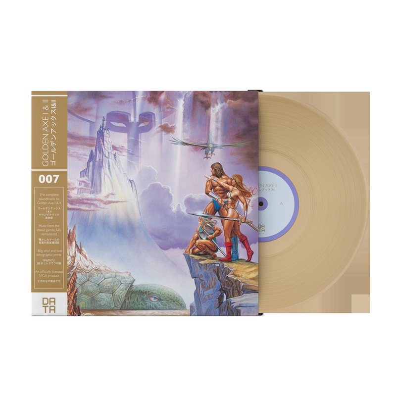 Виниловая пластинка Golden Axe I & II (Original SEGA Soundtrack) (1xLP Vinyl Record) — обложка