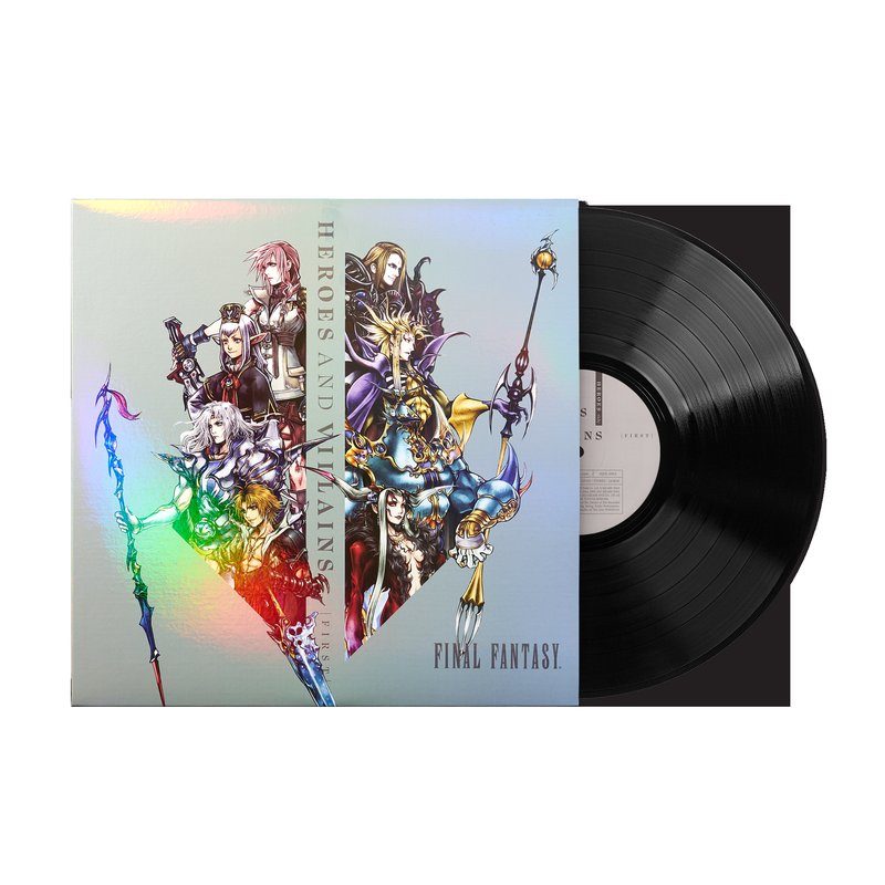 Виниловая пластинка Heroes and Villains - Select Tracks from the Final Fantasy Series - FIRST (1xLP Vinyl Record) — обложка