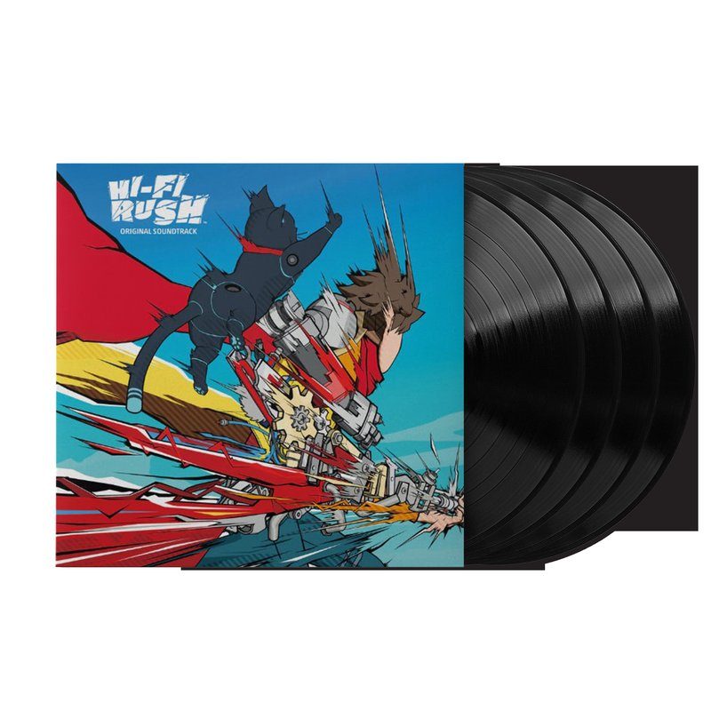 Виниловая пластинка Hi-Fi RUSH (Original Soundtrack) (4xLP Vinyl Record) — обложка