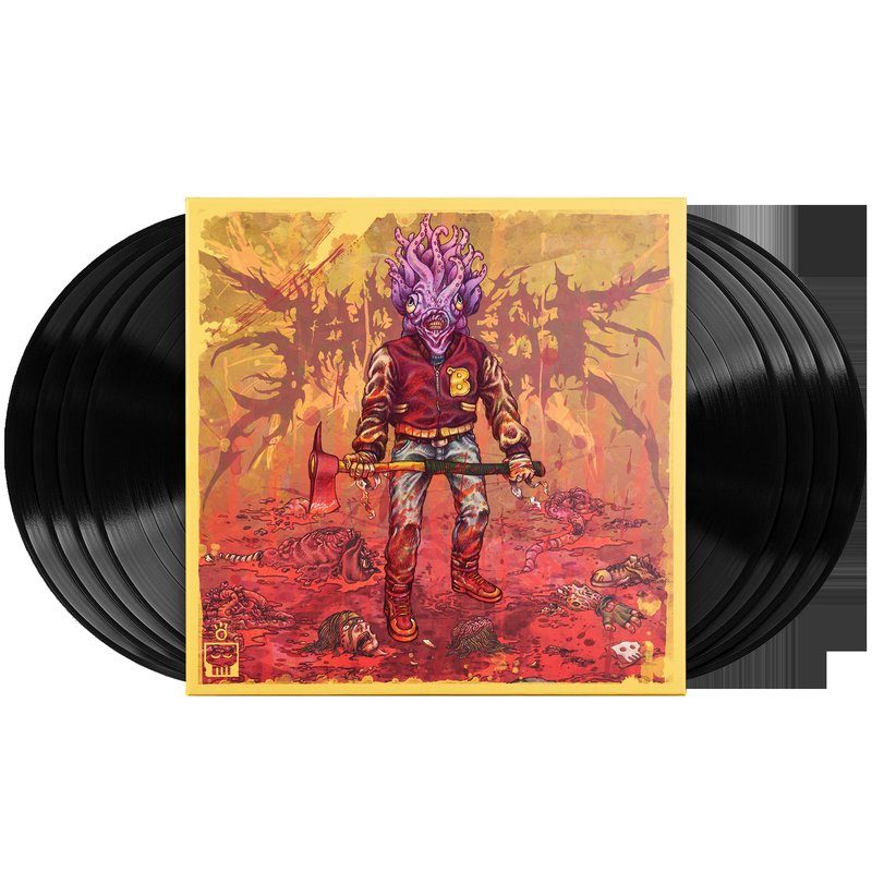 Виниловая пластинка Hotline Miami 1 & 2: The Complete Collection (8xLP Vinyl Record Box Set) — обложка