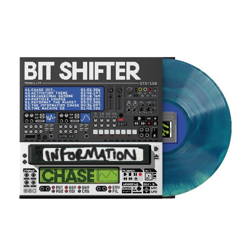 Виниловая пластинка Information Chase (Original Game Soundtrack) - Bit Shifter (1xLP Vinyl Record) — обложка