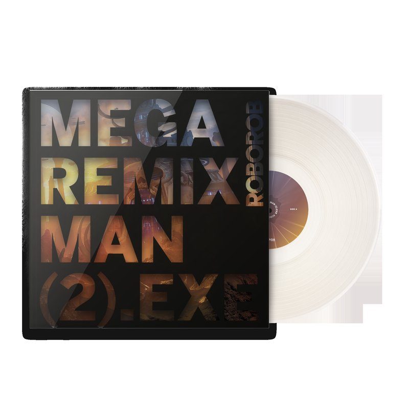 Виниловая пластинка MEGA REMIX MAN (2).EXE - RoboRob (1xLP Vinyl Record) — обложка