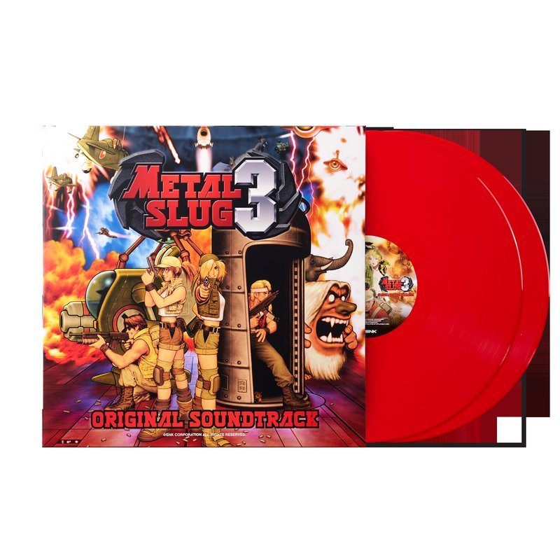 Виниловая пластинка Metal Slug 3 (Original Soundtrack) - SNK Sound Team (2xLP Vinyl Record) — обложка