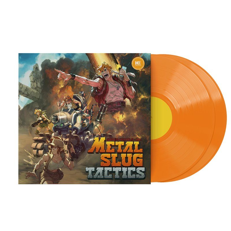 Виниловая пластинка Metal Slug Tactics (Original Game Soundtrack) - Tee Lopes (2xLP Vinyl Record) — обложка