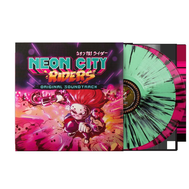 Виниловая пластинка Neon City Riders (Original Soundtrack) (2xLP Vinyl Record) — обложка