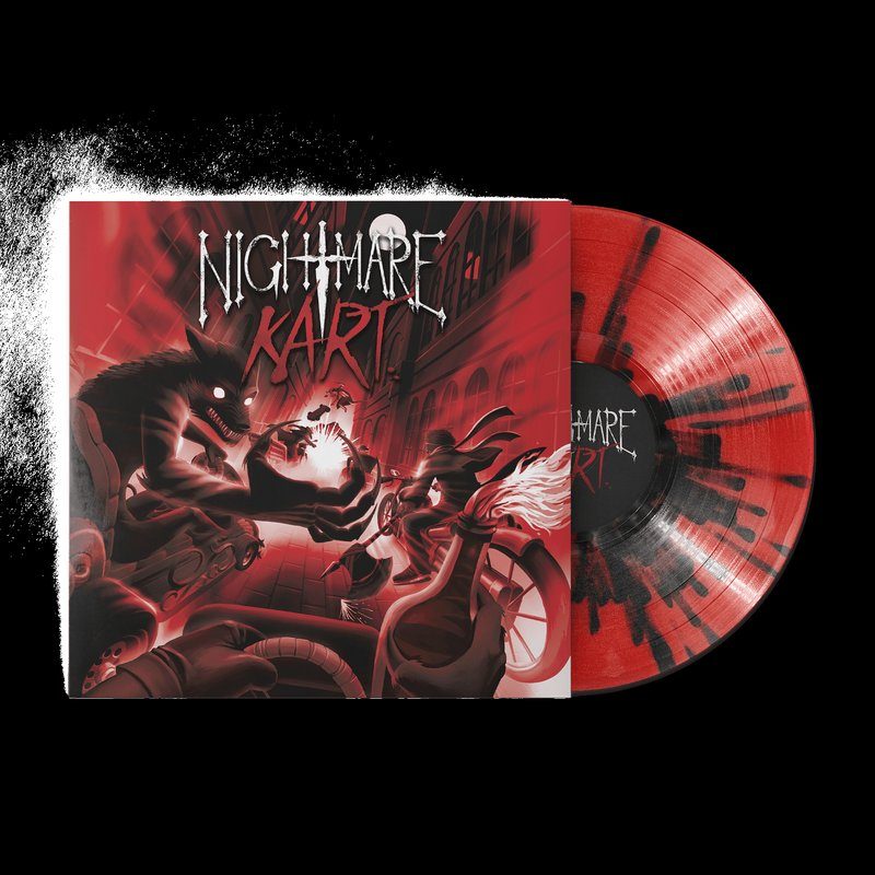 Виниловая пластинка Nightmare Kart (Original Game Soundtrack) - The Noble Demon (1xLP Vinyl Record) — обложка