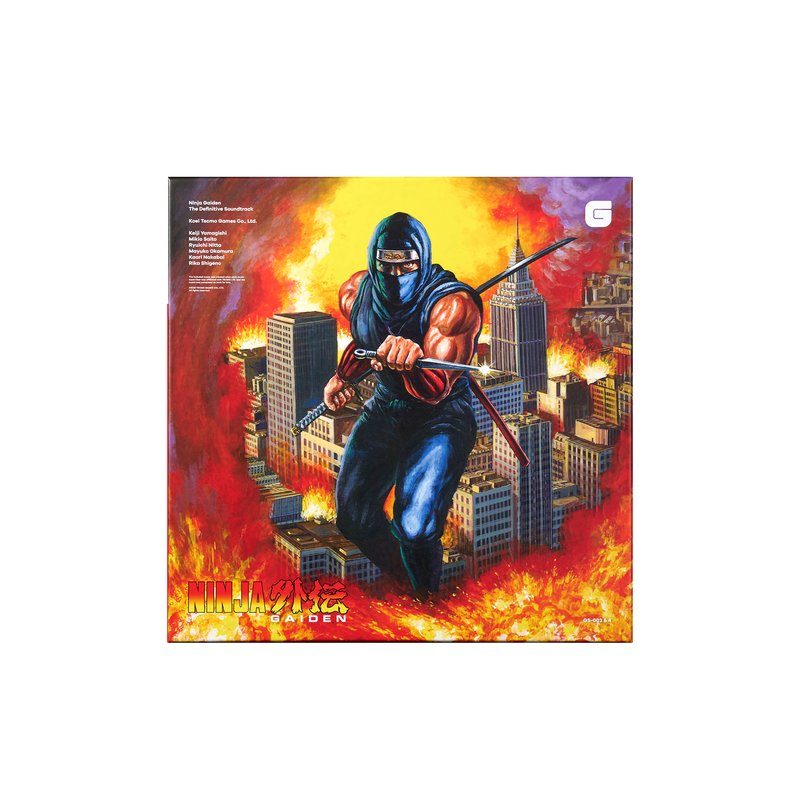 Виниловая пластинка Ninja Gaiden: The Definitive Soundtrack - Riyuchi Nitta (4xLP Vinyl Record) — обложка