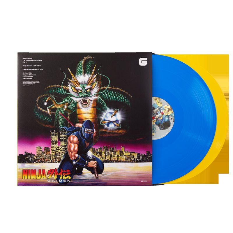 Виниловая пластинка Ninja Gaiden The Definitive Soundtrack, Vol. 2 - Keiji Yamagishi (2xLP Vinyl Record) — обложка