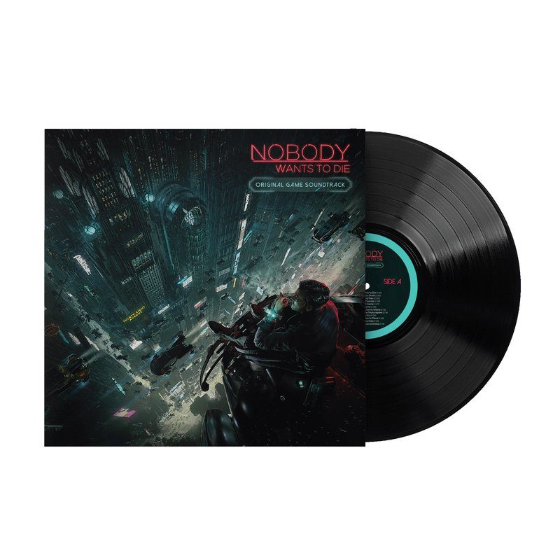 Виниловая пластинка Nobody Wants To Die (Original Game Soundtrack) - Mikolai Stroinski (1xLP Vinyl Record) — обложка