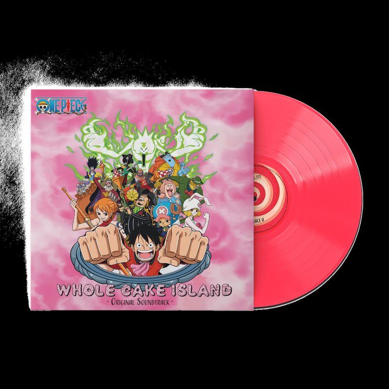Виниловая пластинка One Piece: Whole Cake Island (Original Soundtrack) - Kohei Tanaka (1xLP Vinyl Record) — обложка