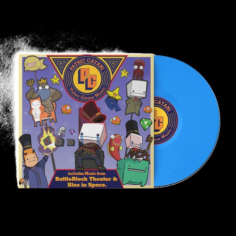 Виниловая пластинка Patric Catani Video Game Music (1xLP Vinyl Record) — обложка