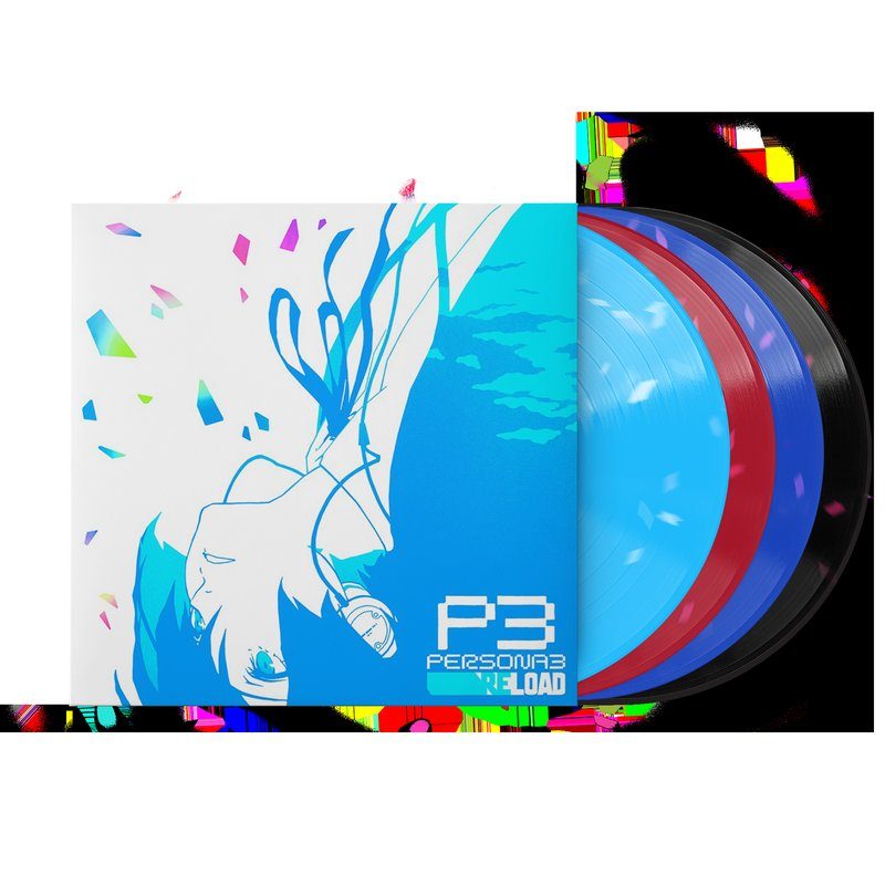 Виниловая пластинка Persona 3 Reload (Original Game Soundtrack) - Atlus Sound Team (4xLP Vinyl Record) — обложка