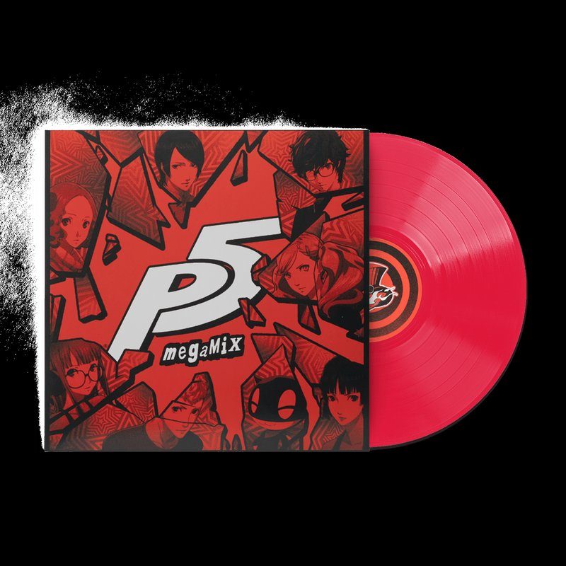 Виниловая пластинка Persona 5 MEGAMIX (Original Game Soundtrack) - Atlus Sound Team (1xLP Vinyl Record) — обложка