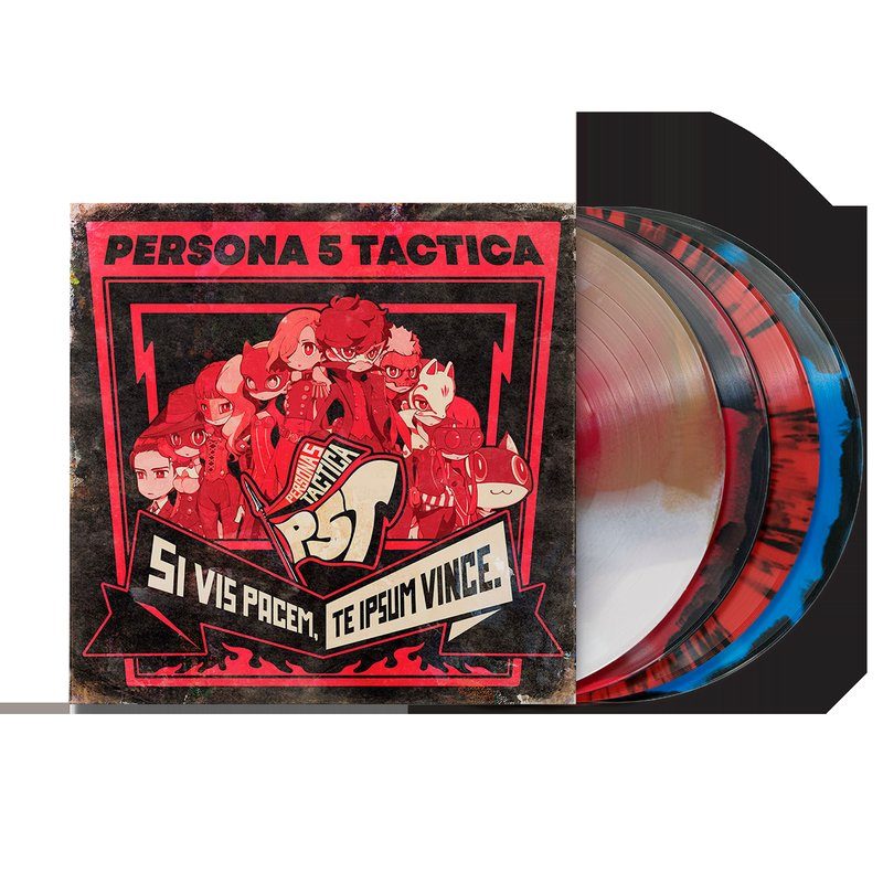 Виниловая пластинка Persona 5 Tactica (Original Soundtrack) -  Atlus Sound Team (4xLP Vinyl Record) — обложка