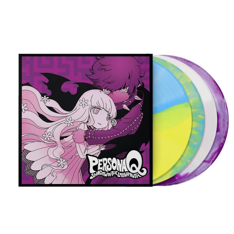 Виниловая пластинка Persona Q Shadow of the Labyrinth (Original Game Soundtrack) - Atlus Sound Team (4xLP Vinyl Record) — обложка