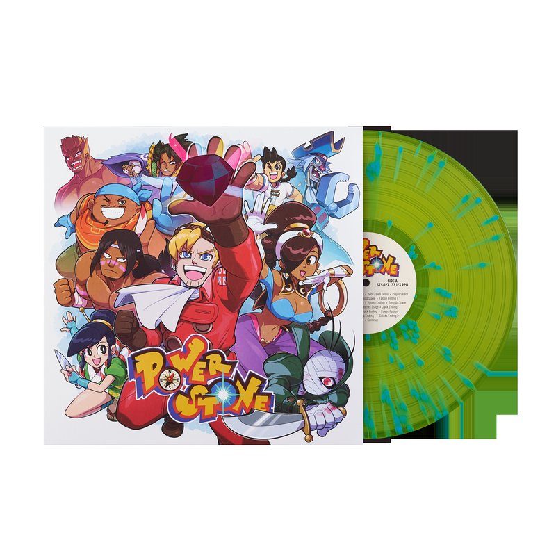 Виниловая пластинка Power Stone (Original Video Game Soundtrack) - Tetsuya Shibata (1xLP Vinyl Record) — обложка