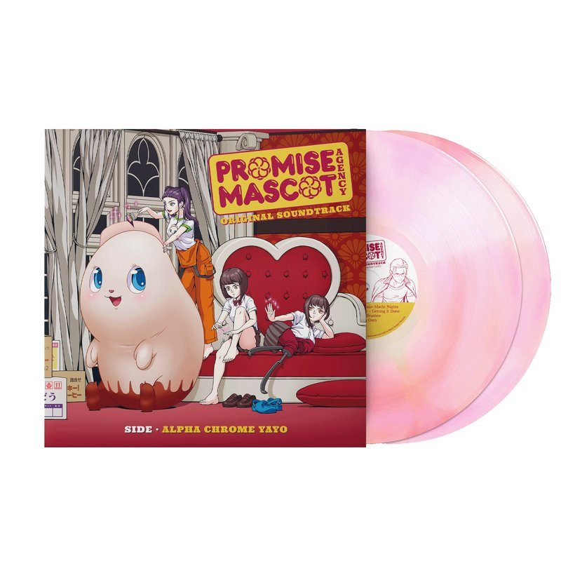 Виниловая пластинка Promise Mascot Agency: Side • Alpha Chrome Yayo (Original Game Soundtrack) (2xLP Vinyl Record) — обложка