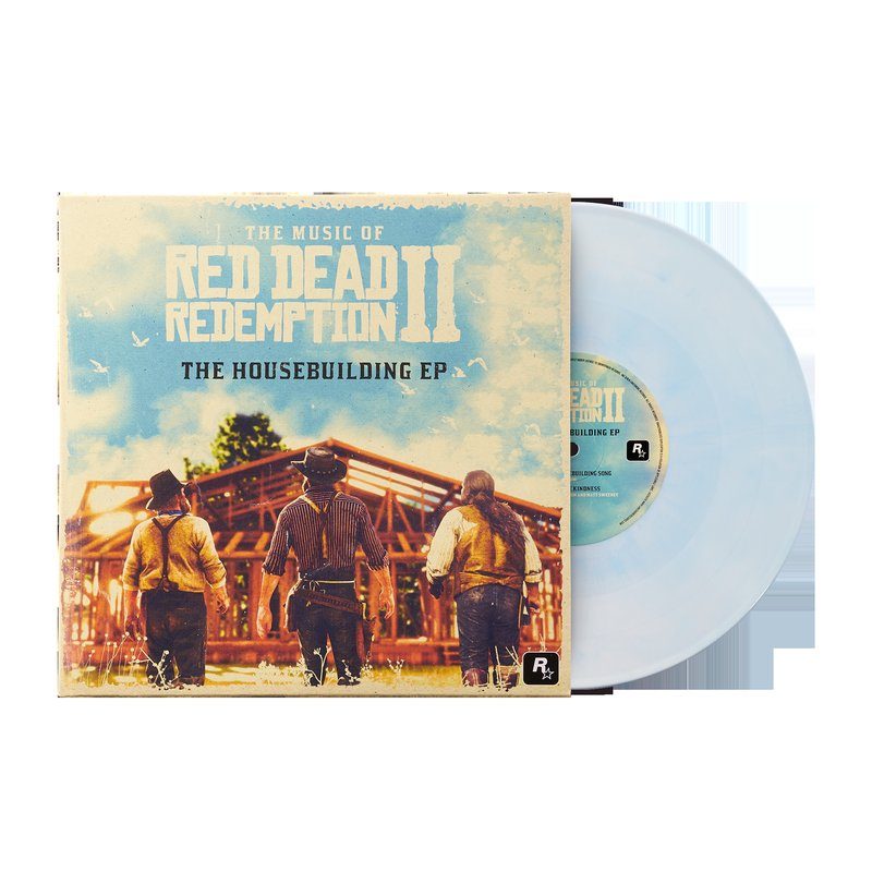 Виниловая пластинка Red Dead Redemption II: The Housebuilding EP - David Ferguson and Matt Sweeney (10" Vinyl Record) — обложка