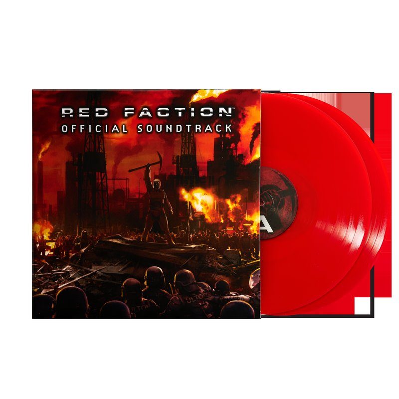 Виниловая пластинка Red Faction (Original Soundtrack) - Dan Wentz (2xLP Vinyl Record) — обложка