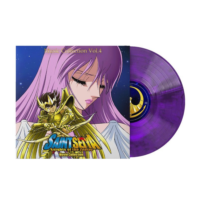 Виниловая пластинка Saint Seiya Volume 4 (Original Soundtrack) - Seiji Yokoyama (1xLP Vinyl Record) — обложка