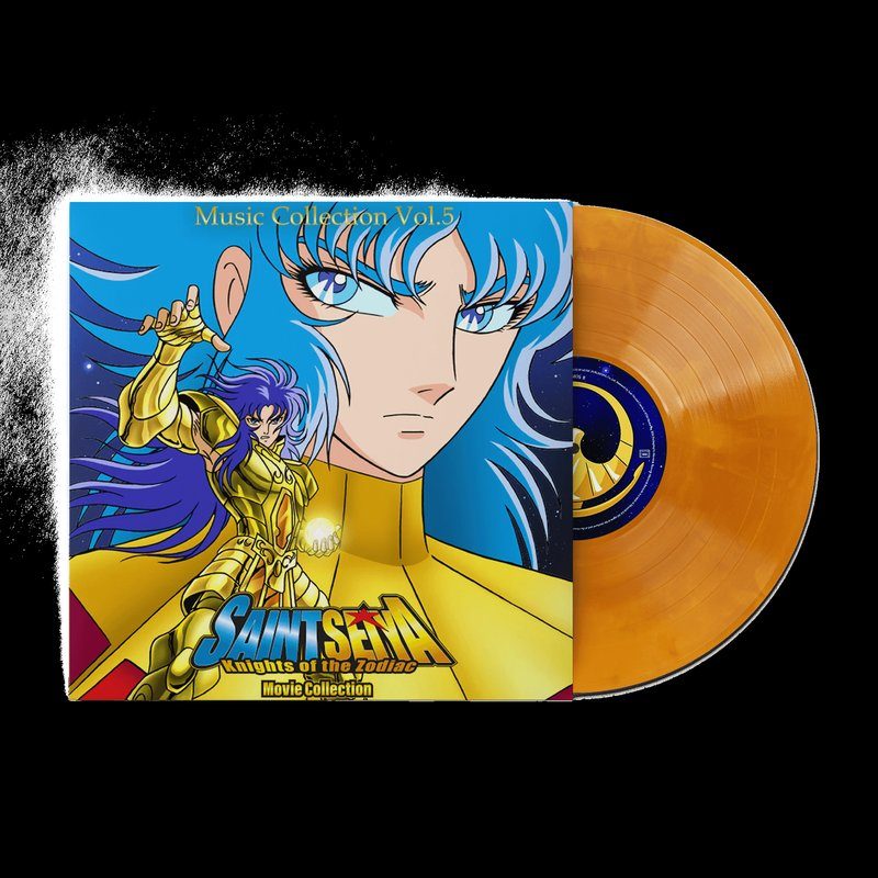 Виниловая пластинка Saint Seiya Volume 5 (Original Soundtrack) - Seiji Yokoyama (1xLP Vinyl Record) — обложка