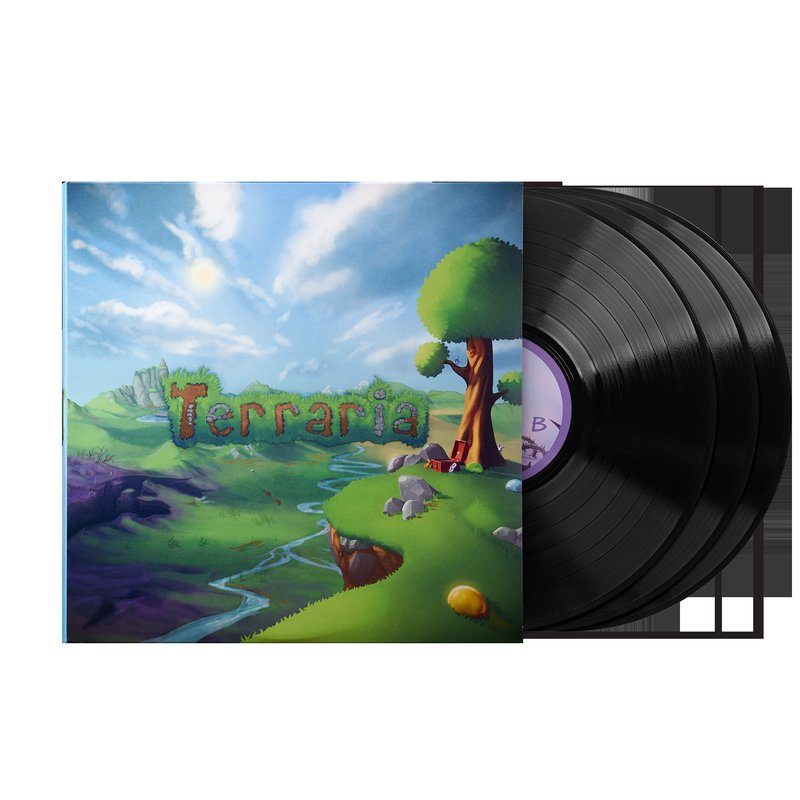 Виниловая пластинка Terraria (Original Game Soundtrack) - Scott Lloyd Shelly (3xLP Vinyl Record) — обложка