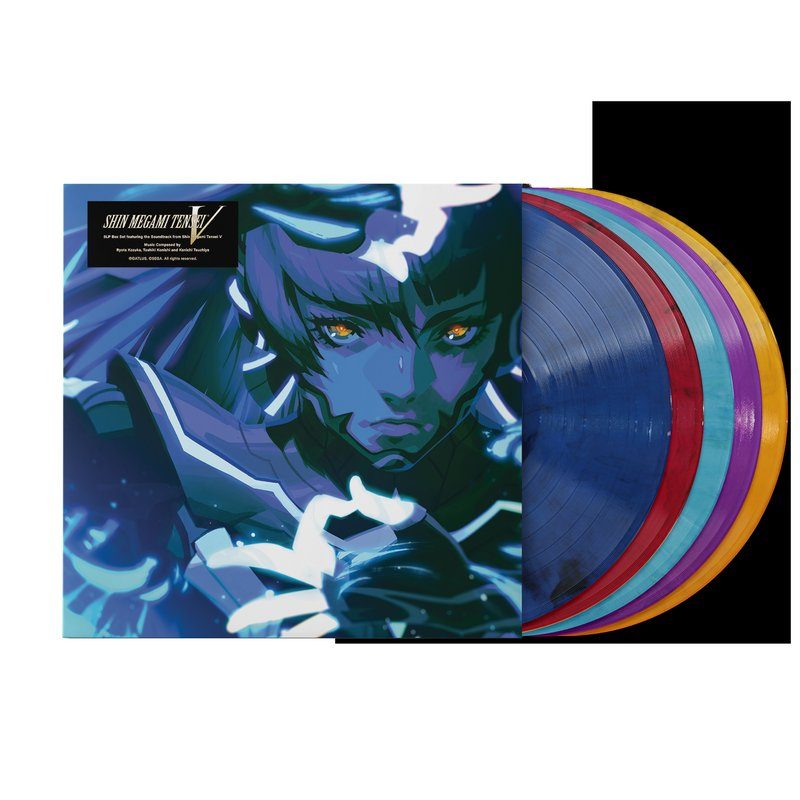 Виниловая пластинка Shin Megami Tensei V Vinyl Soundtrack Box Set (5xLP Vinyl Record) — обложка