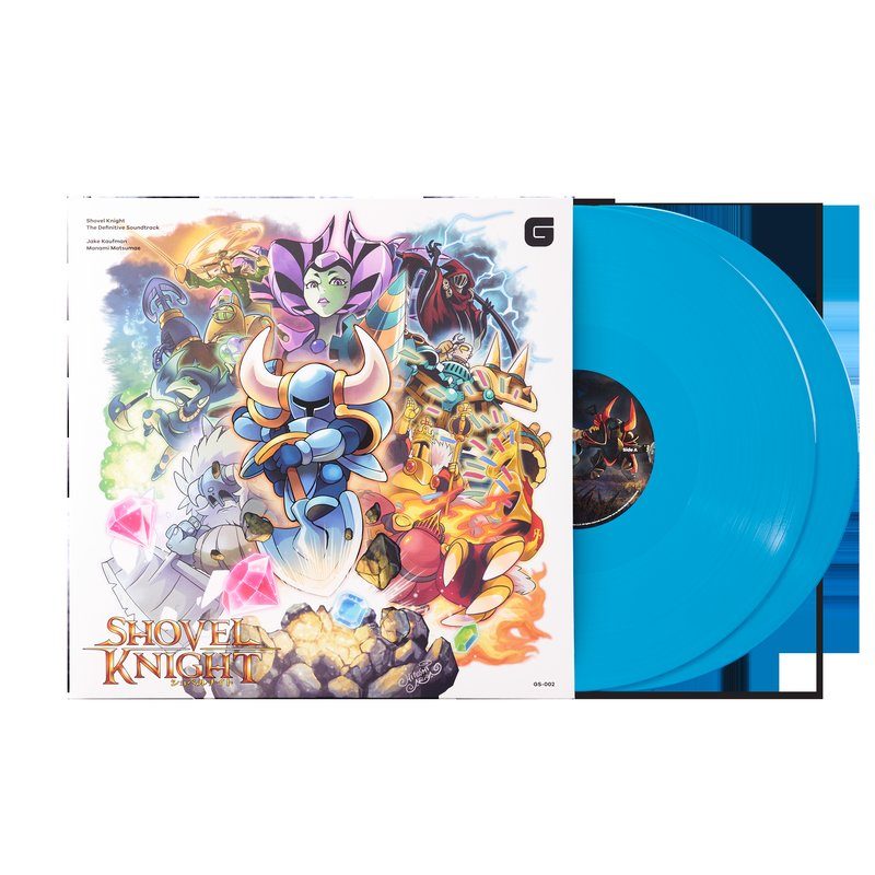 Виниловая пластинка Shovel Knight: The Definitive Soundtrack - Jake Kaufman & Manami Matsumae (2xLP Vinyl Record) — обложка