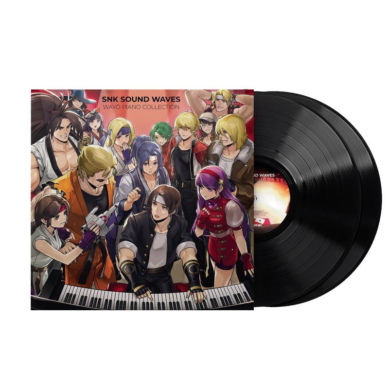 Виниловая пластинка SNK Sound Waves Wayô Piano Collection - SNK Sound Team (2xLP Vinyl Record) — обложка