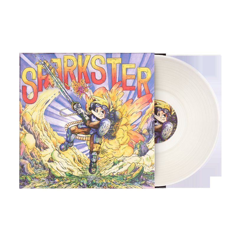 Виниловая пластинка Sparkster: Rocket Knight Adventures 2 (Original Soundtrack) - Konami Kukeiha Club (1xLP Vinyl Record) — обложка