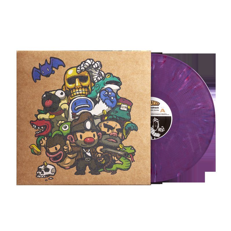 Виниловая пластинка Spelunky (Original Soundtrack) - Eirik Suhrke (Limited Run Games-exclusive 1xLP Vinyl Record) — обложка