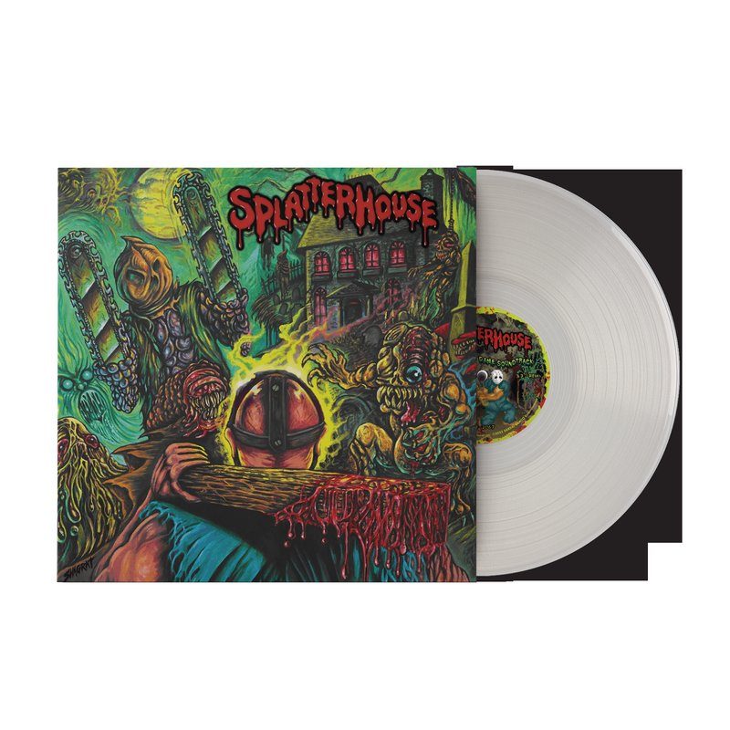 Виниловая пластинка Splatterhouse (Original Video Game Soundtrack) (1xLP Vinyl Record) [LITA Exclusive Clear] — обложка
