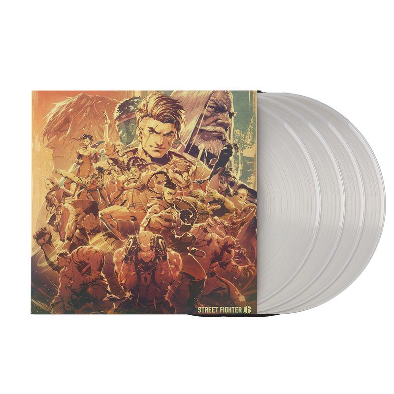 Виниловая пластинка Street Fighter 6 - Collector's Edition Vinyl (Original Game Soundtrack) (4xLP Vinyl Record) — обложка