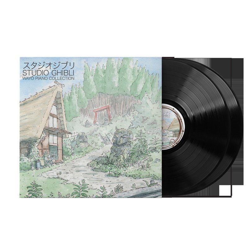 Виниловая пластинка Studio Ghibli - Wayô Piano Collections Performed by Nicolas Horvath - Joe Hisaishi (2xLP Vinyl Record) — обложка