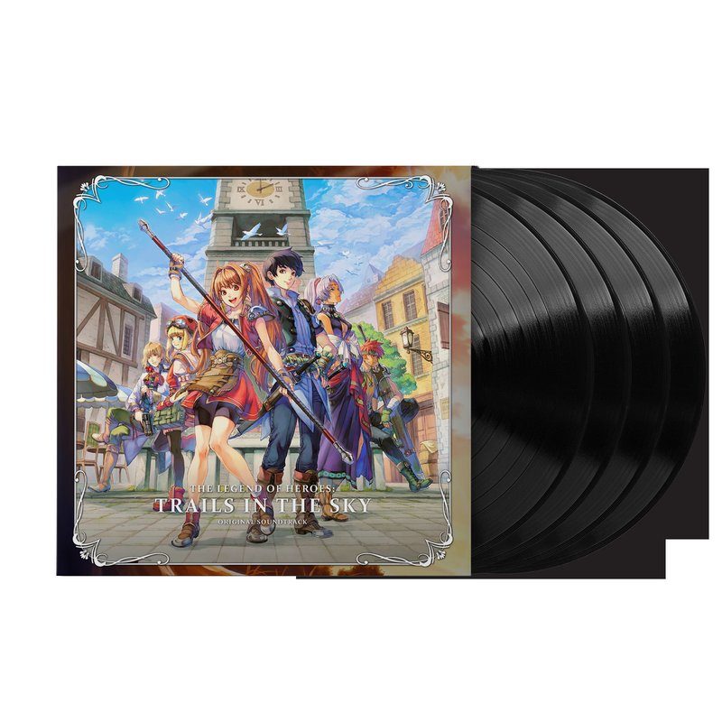 Виниловая пластинка The Legend of Heroes: Trails In the Sky Original Soundtrack - Falcom Sound Team jdk (4xLP Vinyl Record) — обложка