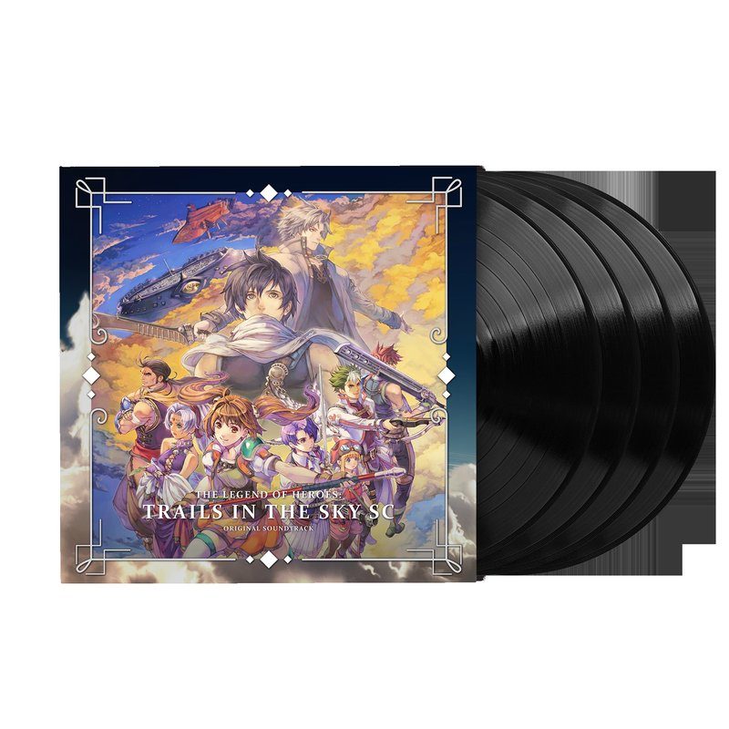 Виниловая пластинка The Legend of Heroes: Trails In The Sky SC Original Soundtrack - Falcom Sound Team jdk (4xLP Vinyl Record) — обложка