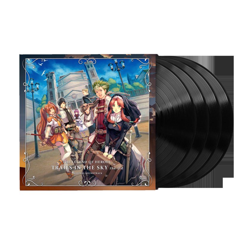 Виниловая пластинка The Legend of Heroes: Trails In The Sky the 3rd Original Soundtrack - Falcom Sound Team jdk (4xLP Vinyl Record) — обложка
