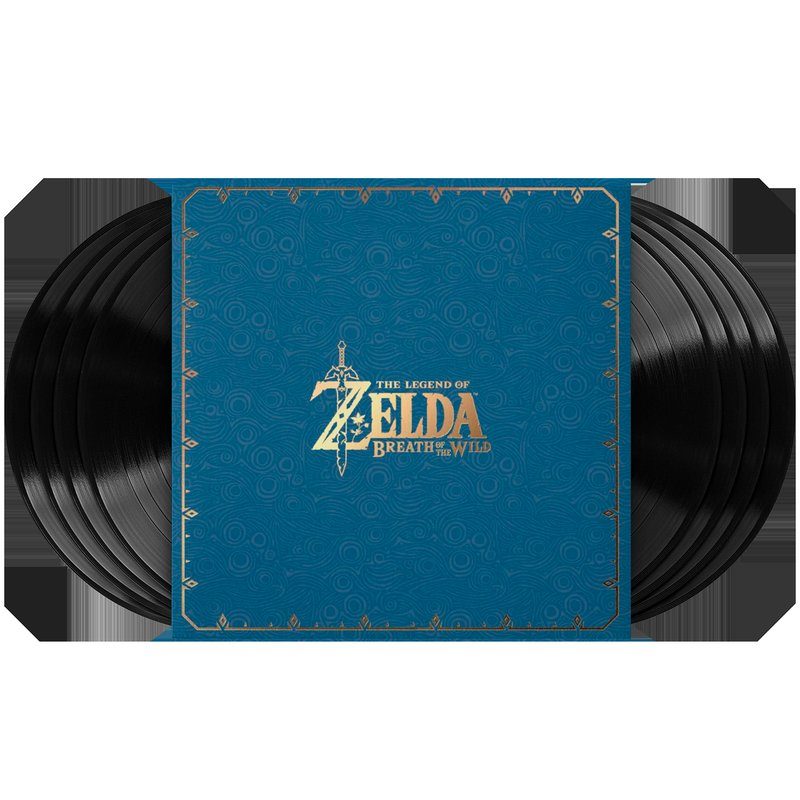 Виниловая пластинка The Legend of Zelda: Breath of the Wild (Original Soundtrack) (8xLP Deluxe Vinyl Record Box Set) — обложка