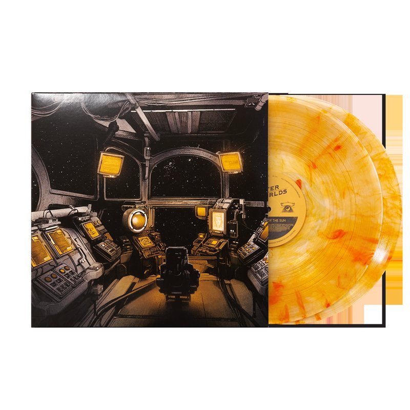 Виниловая пластинка The Outer Worlds (Original Soundtrack) - Justin E. Bell (1xLP Vinyl Record) — обложка