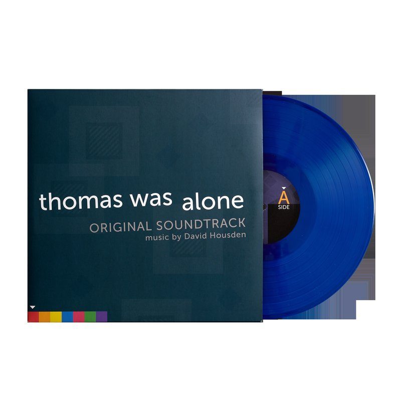 Виниловая пластинка Thomas Was Alone (Original Game Soundtrack) - David Housden (Limited Edition 1xLP Vinyl Record) — обложка